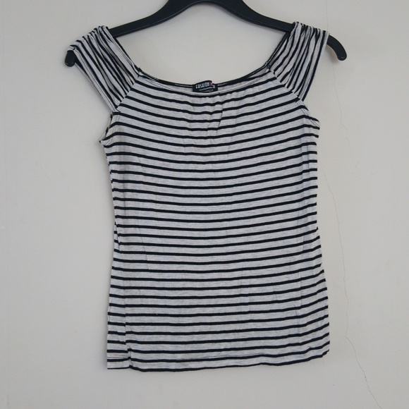 Striped Lightweight Soft Comfy Stretchy Top - Picture 1 of 10